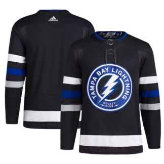 Men's Tampa Bay Lightning Blank Black 2024 Stadium Series Stitched Jersey