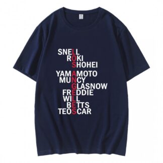 Los Angeles Dodgers Baseball Player Names 2025 T-Shirt