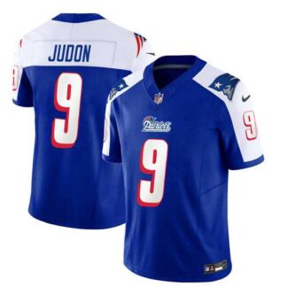 Men & Women & Youth New England Patriots #9 Matthew Judon Blue White 2023 F.U.S.E. Vapor Limited Jersey