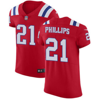 Nike New England Patriots #21 Adrian Phillips Red Alternate Men’s Stitched NFL New Elite Jersey