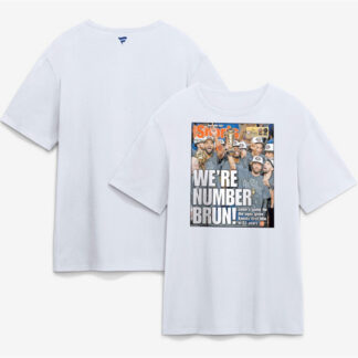 Men's New York Knicks x Post White 2026 Finals Champions Newspaper Cover T-Shirt