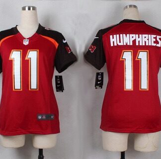 Women's Tampa Bay Buccaneers #11 Adam Humphries Red Team Color NFL Nike Game Jersey