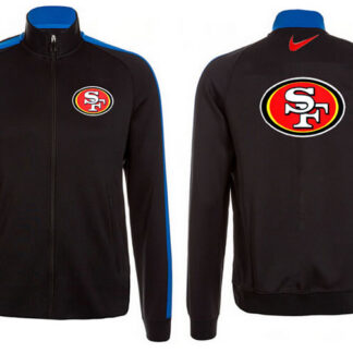 NFL San Francisco 49ers Team Logo 2015 Men Football Jacket (5)