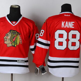 Chicago Blackhawks #88 Patrick Kane Red Kids Jersey
