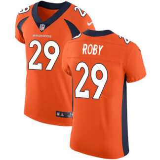 Nike Denver Broncos #29 Bradley Roby Orange Team Color Men’s Stitched NFL Vapor Untouchable Elite Jersey