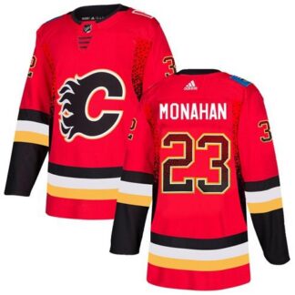 Adidas Calgary Flames #23 Sean Monahan Red Home Authentic Drift Fashion Stitched NHL Jersey