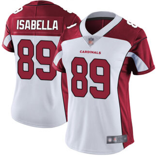 Nike Arizona Cardinals #89 Andy Isabella White Women’s Stitched NFL Vapor Untouchable Limited Jersey
