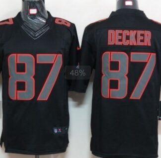 Nike Denver Broncos #87 Eric Decker Black Impact Limited Jersey