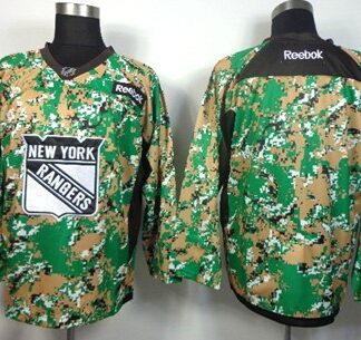 New York Rangers Blank 2014 Camo Jersey