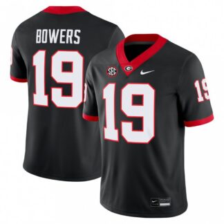 Brock Bowers Georgia Bulldogs Alternate Nike Football Game Jersey - Black