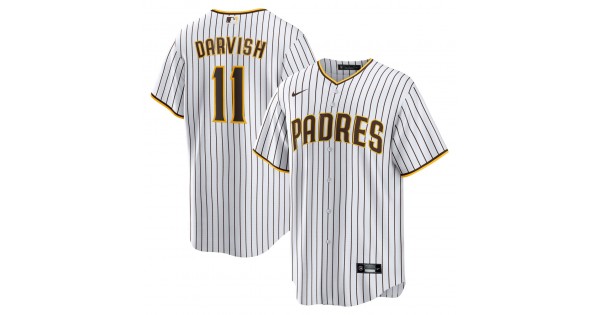Yu Darvish San Diego Padres Nike Home Replica Player Jersey - White - Image 2