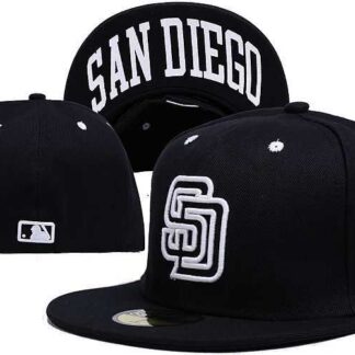 San Diego Padres MLB Fitted Stitched Hats LXMY (5)