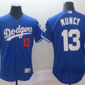 Men's Los Angeles Dodgers 13 Max Muncy Royal Flexbase Jersey