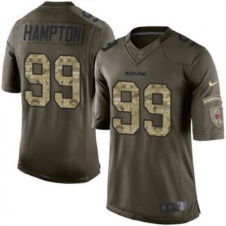 Bears #99 Dan Hampton Green Men's Stitched NFL Limited Salute to Service Jersey