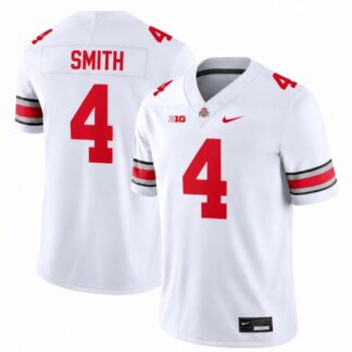 Jeremiah Smith Ohio State Buckeyes Nike Game Jersey - White