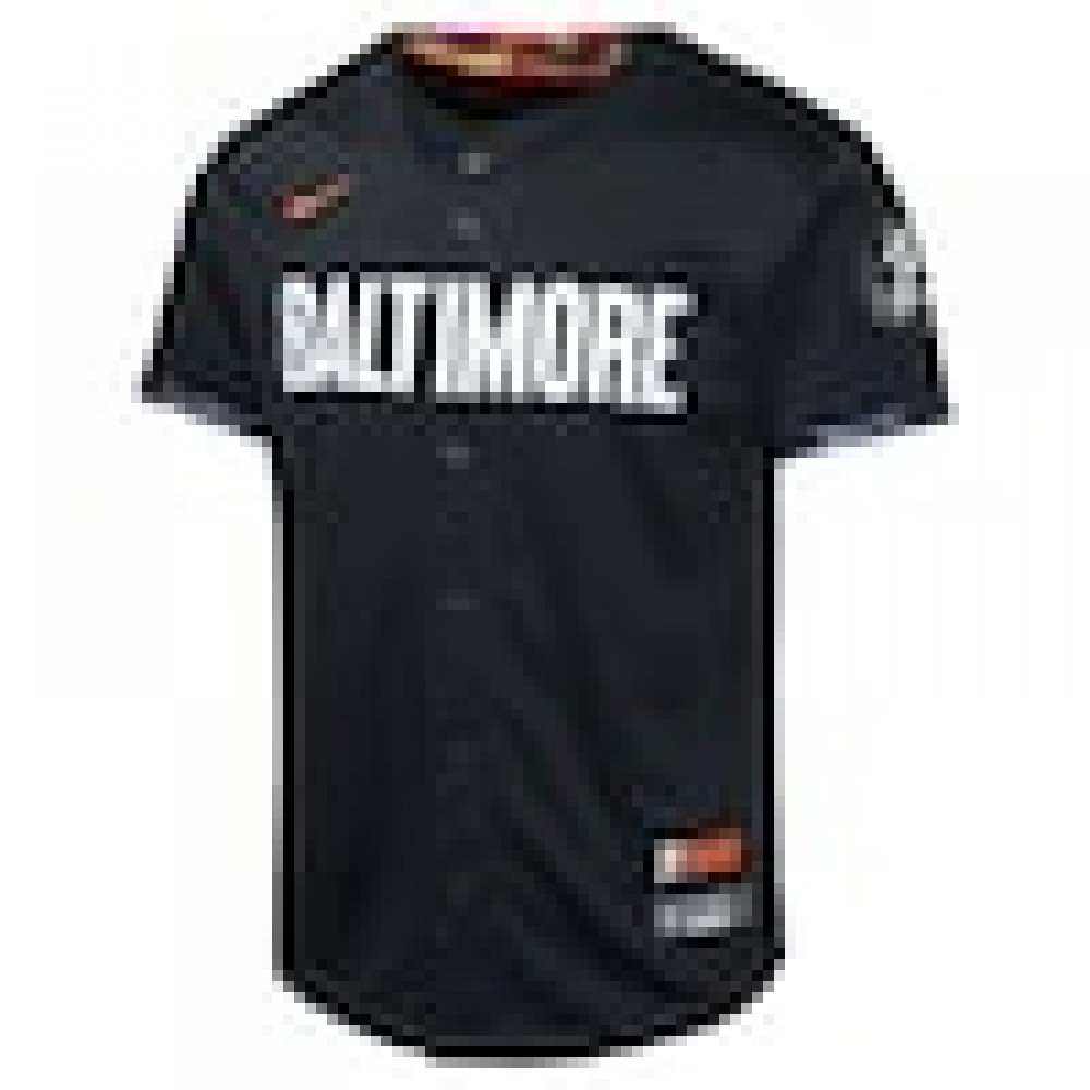 Adley Rutschman Baltimore Orioles Nike Youth City Connect Limited Player Jersey - Black - Image 2