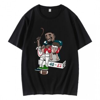 Jalen Hurts Belt To Ass Patrick Mahomes Super Bowl Lix T-Shirt