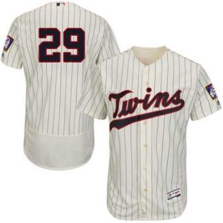 Minnesota Twins #29 Rod Carew Cream Flexbase Stitched Jersey DingZhi