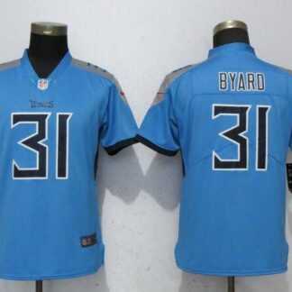 Women Nike Titans 31 Kevin Byard Light Blue 2018 Vapor Untouchable Limited Jersey