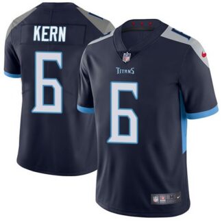 Nike Men & Women & Youth Titans 6 Brett Kern Navy New 2018 NFL Vapor Untouchable Limited Jersey