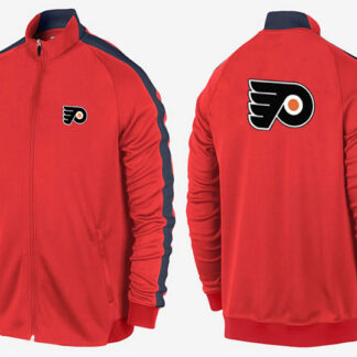 NHL Philadelphia Flyers Team Logo 2015 Men Hockey Jacket (12)