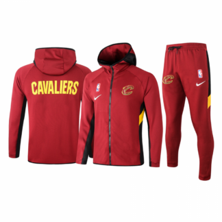 Cleveland Cavaliers Nike 2019/20 Showtime Full-Zip Therma Flex Performance Hoodie