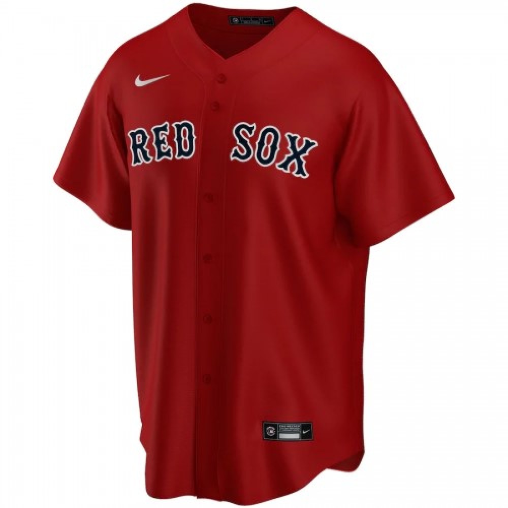 Men's Boston Red Sox Nike Red Alternate 2020 Jersey - Image 2