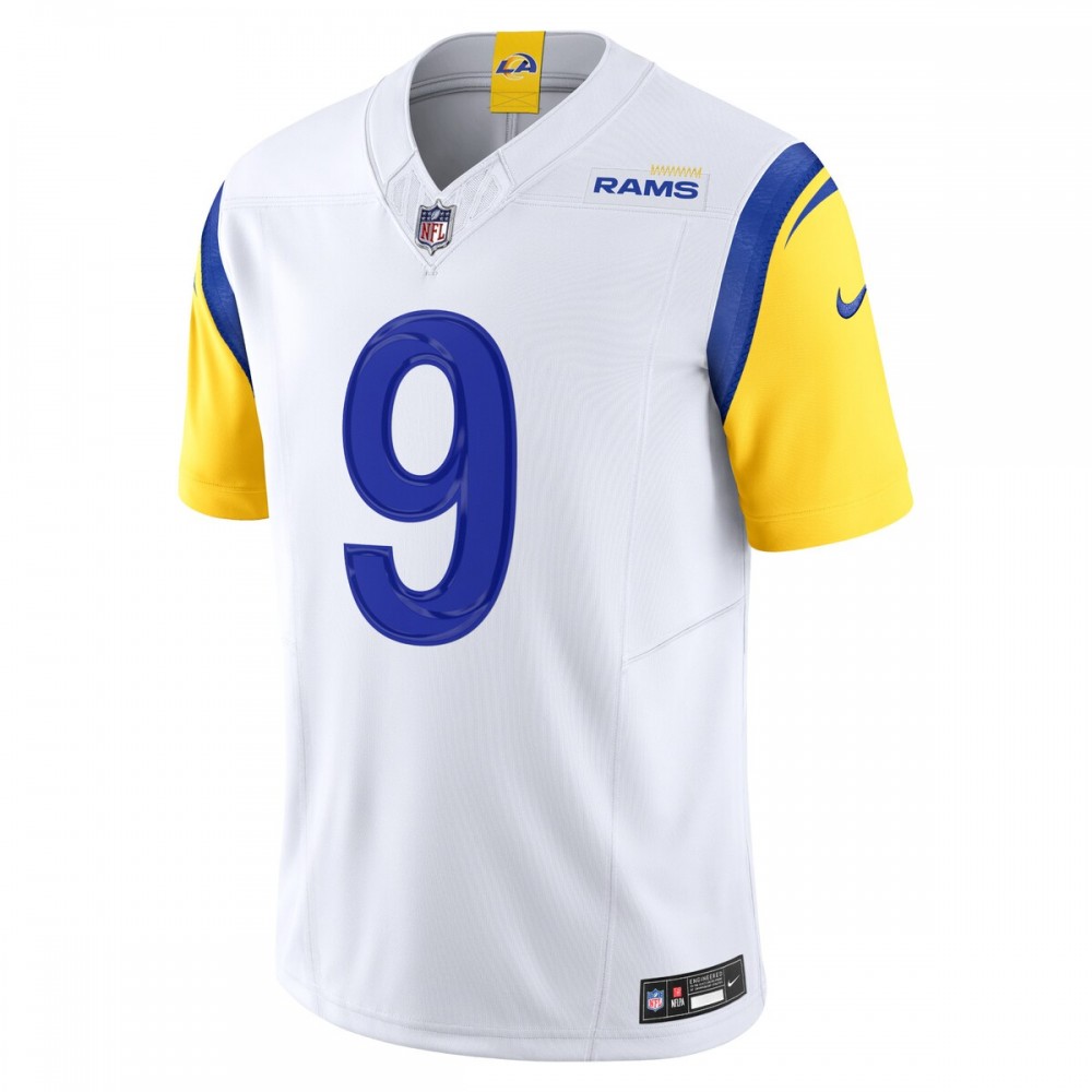 Matthew Stafford Los Angeles Rams Nike Vapor F.U.S.E. Limited Jersey - White - Image 2