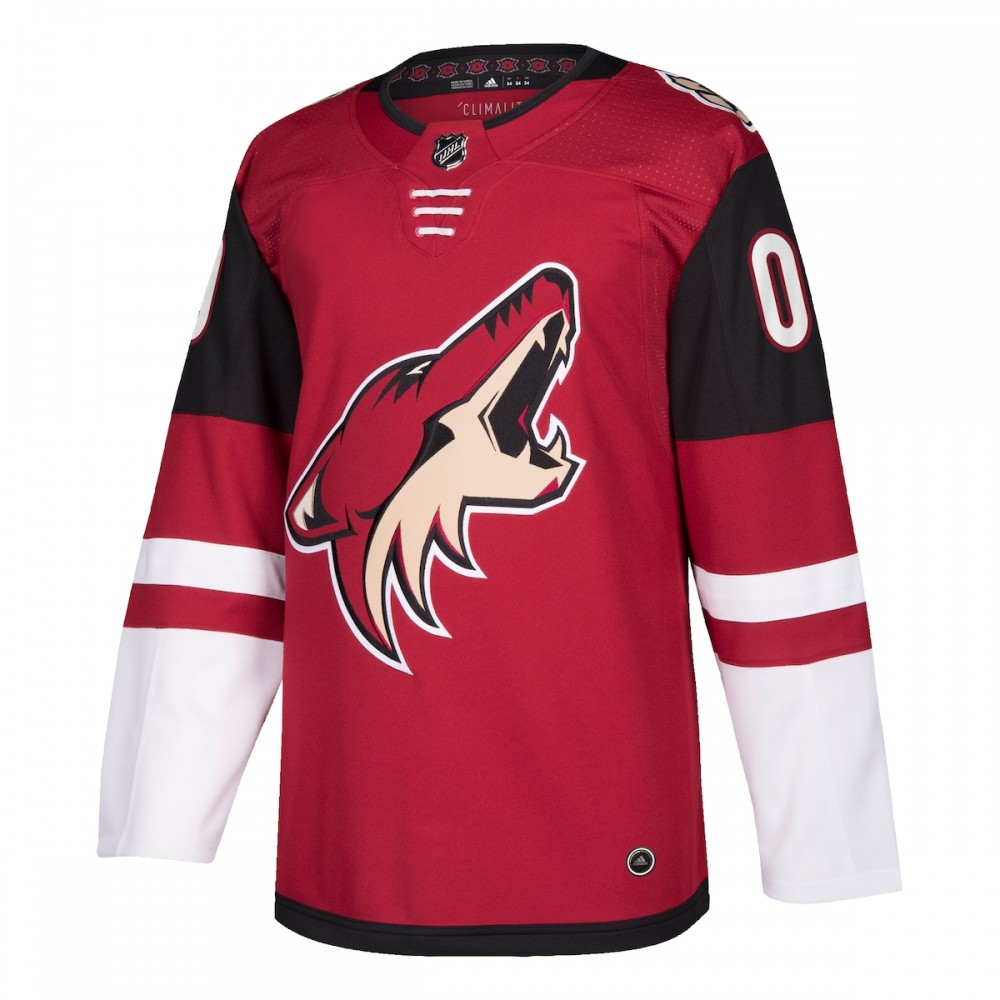 Arizona Coyotes adidas Authentic Custom Jersey - Maroon - Image 2