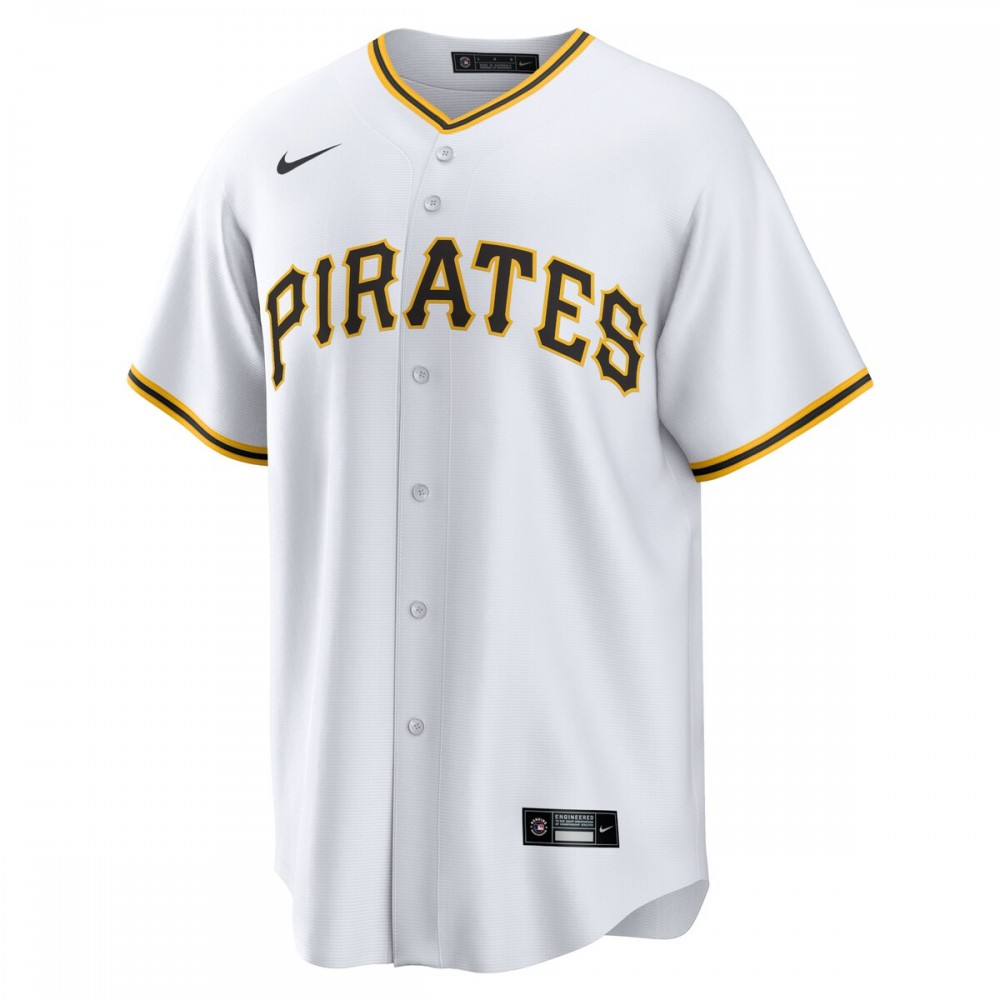 Roberto Clemente Pittsburgh Pirates Nike Home Replica Player Name Jersey - White - Image 2