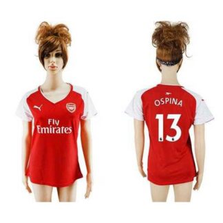 Women’s Arsenal #13 Ospina Home Soccer Club Jersey