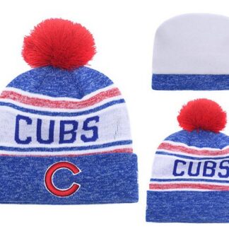 MLB Chicago Cubs Logo Stitched Knit Beanies 007