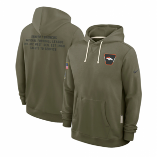 Denver Broncos Salute to Service Sideline Dominant Force NFL Pullover Hoodie
