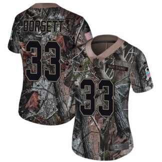 Nike Dallas Cowboys #33 Tony Dorsett Camo Women’s Stitched NFL Limited Rush Realtree Jersey