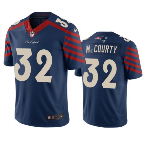 New England New England Patriots #32 Devin Mccourty Navy Vapor Limited City Edition NFL Jersey