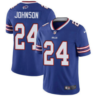 Nike Buffalo Bills #24 Taron Johnson Royal Blue Team Color Men’s Stitched NFL Vapor Untouchable Limited Jersey