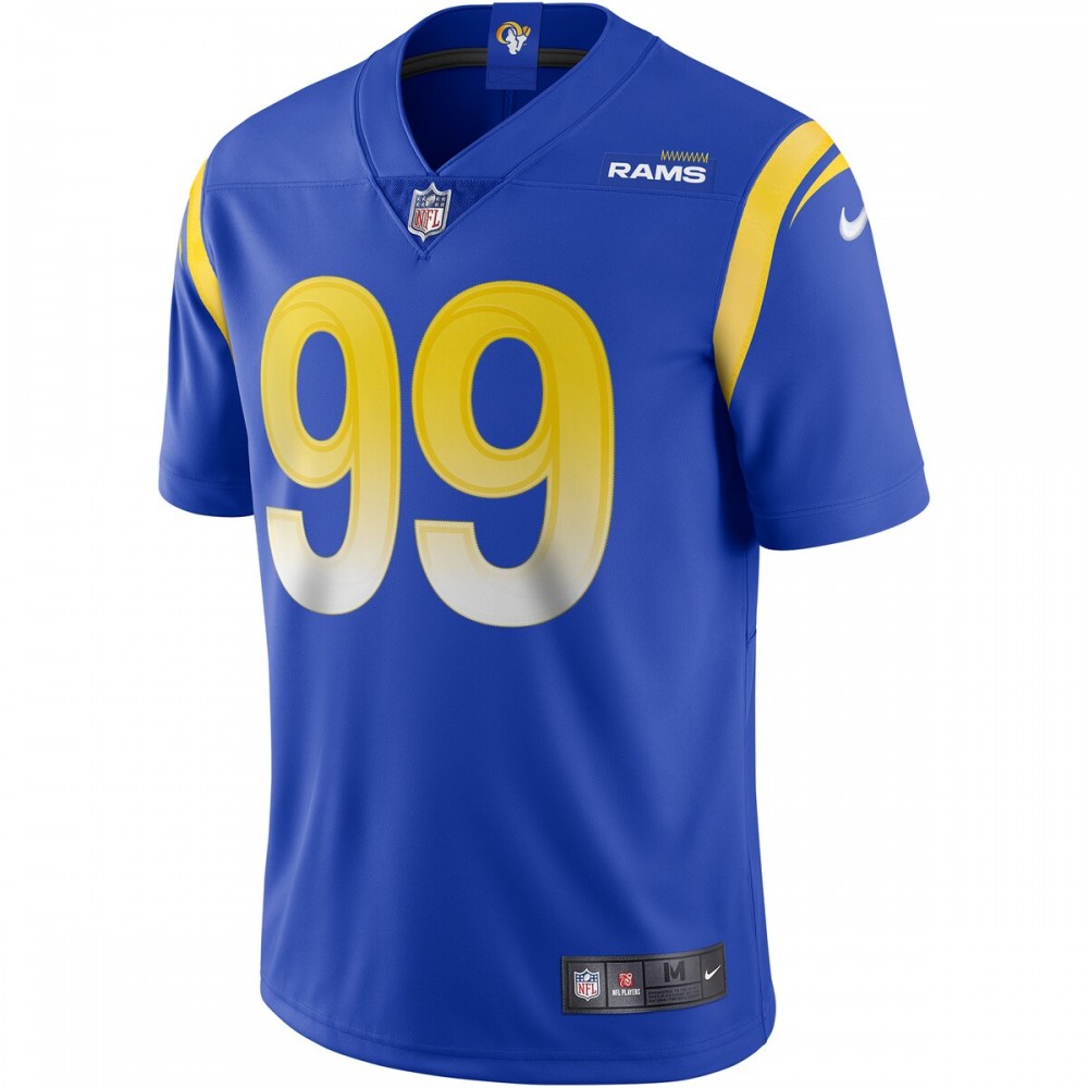Aaron Donald Los Angeles Rams Nike Vapor Limited Jersey - Royal - Image 2