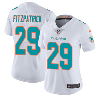 Nike Miami Dolphins #29 Minkah Fitzpatrick White Women’s Stitched NFL Vapor Untouchable Limited Jersey