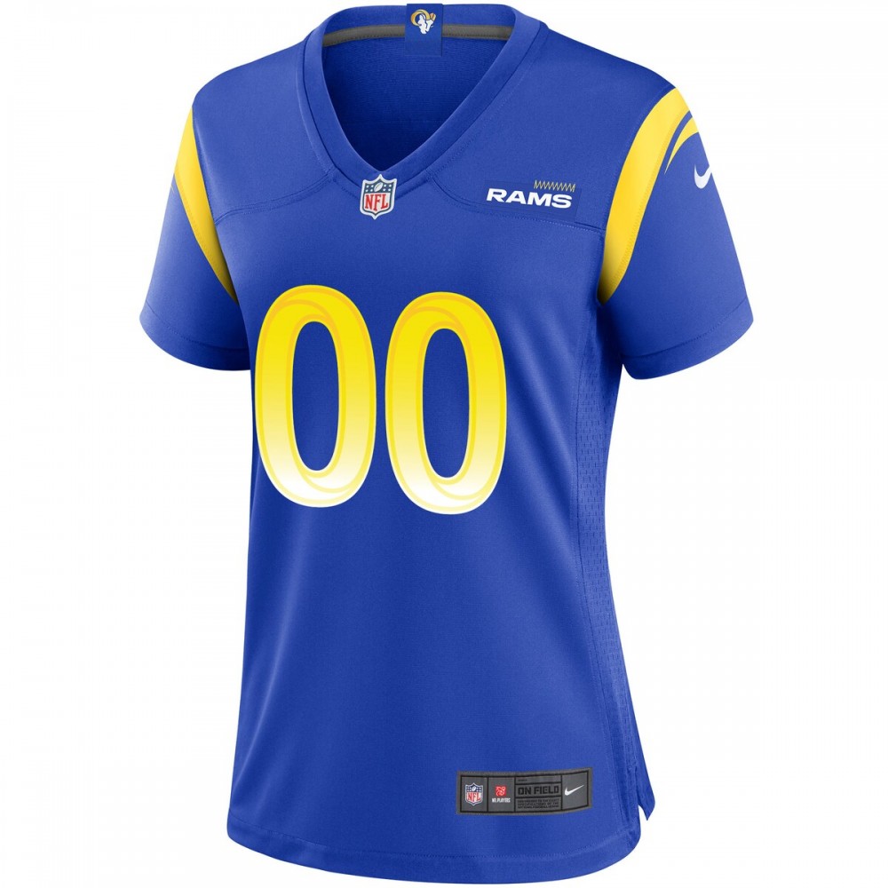 Nike Los Angeles Rams Women's Custom Game Jersey - Royal - Image 2