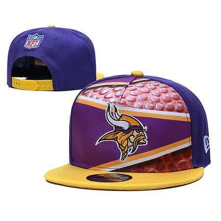 Minnesota Vikings Snapback Hat M37G