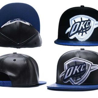 Oklahoma City Thunder Team Logo Adjustable Hat GS (5)