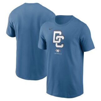 Men's Washington Nationals Blue 2025 City Connect Logo T-Shirt