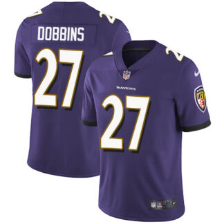 Nike Baltimore Ravens #27 J.K. Dobbins Purple Team Color Men’s Stitched NFL Vapor Untouchable Limited Jersey