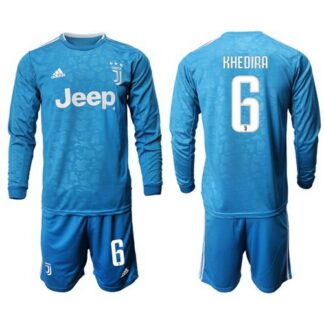 Juventus #6 Khedira Third Long Sleeves Soccer Club Jersey