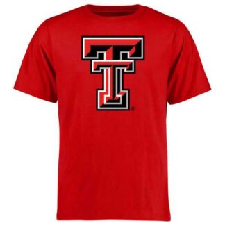 Texas Tech Red Raiders Big x26 Tall Classic Primary WEM T-Shirt - Red